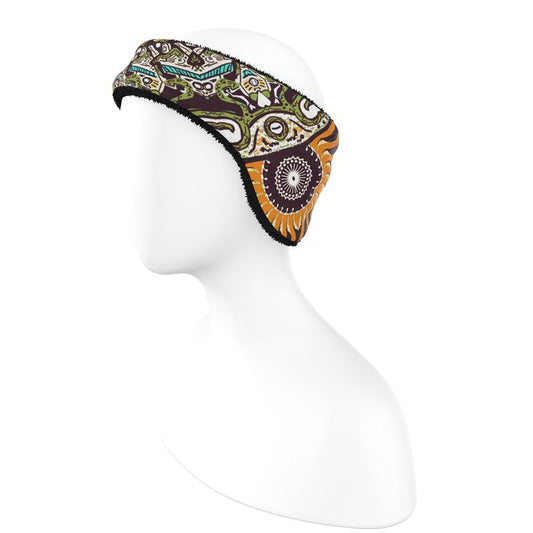 Head Warmer – Gravity Mandala (look to spring) – view 2