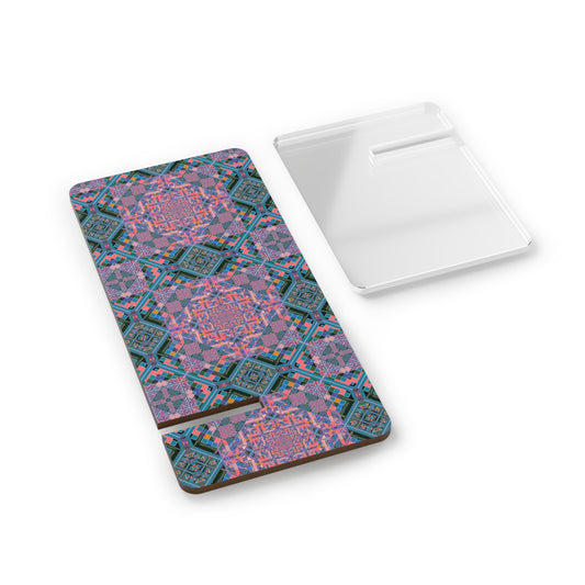 Kaleidoscope Mosaic Phone Stand — Foldable Mobile Display Stand