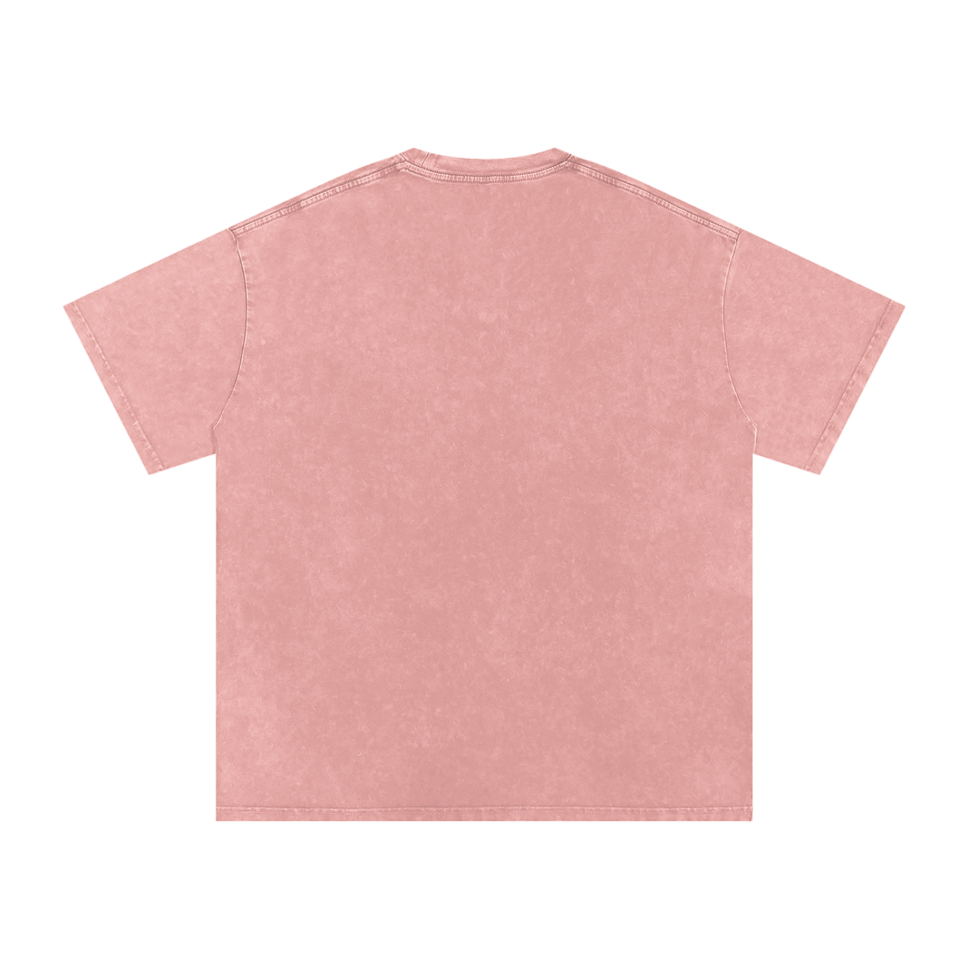 Lost in the Texture of Thought - Snow Washed Oversized Cotton T-Shirt