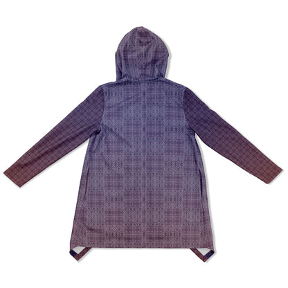 Heavyweight Elongated Cloak - AOP Well Wisher