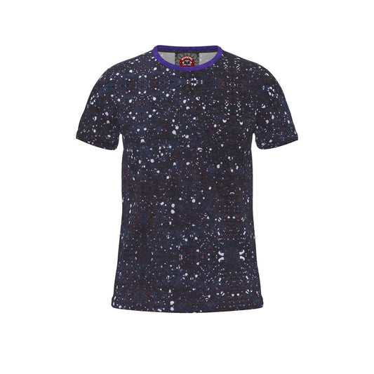 Cosmic Void Star Sigil Shirt – Dark Galaxy AOP Tee for Modern Witches