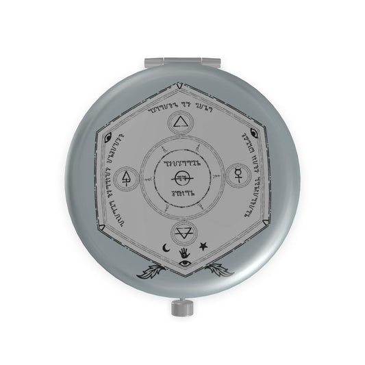 Metal Compact Mirror - Children of Saturn Talisman – view 2