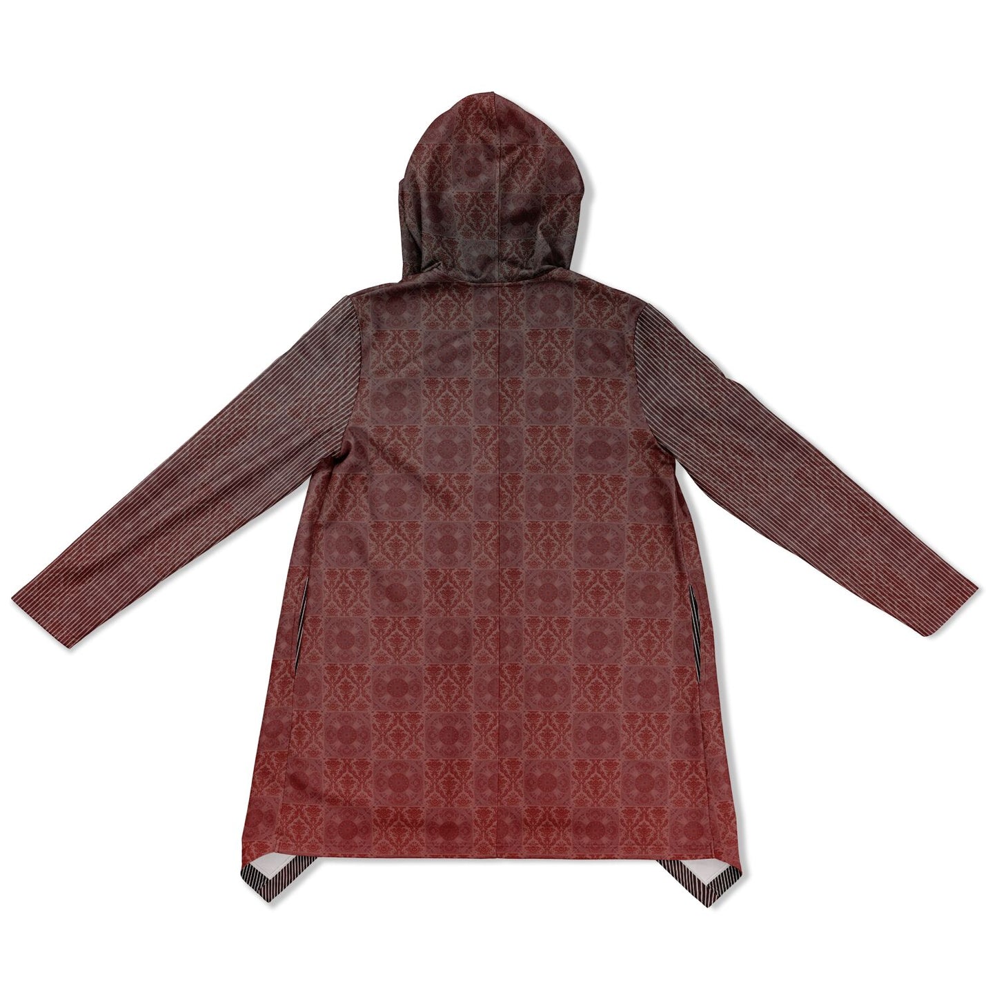 Heavyweight Elongated Cloak - AOP Scorched Secrets