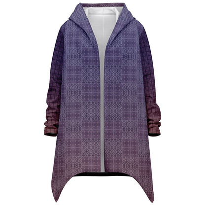 Heavyweight Elongated Cloak - AOP Well Wisher