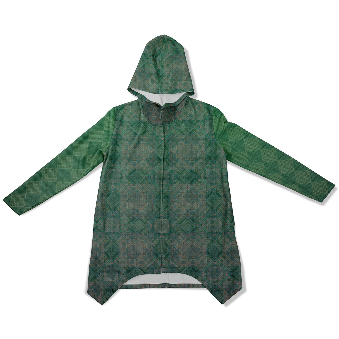 Athletic Elongated Cloak - AOP