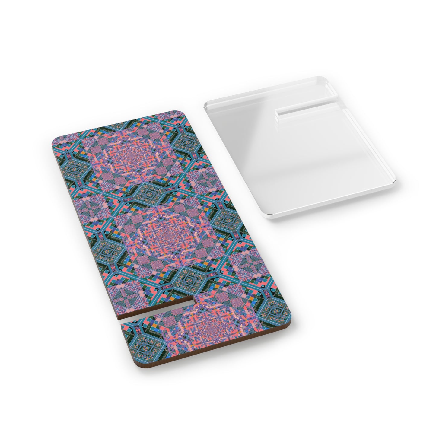 Kaleidoscope Mosaic Phone Stand — Foldable Mobile Display Stand
