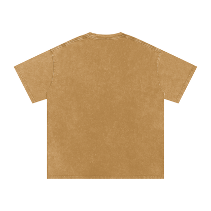 Sweet Antisocial Psycho - Snow Washed Oversized Cotton T-Shirt