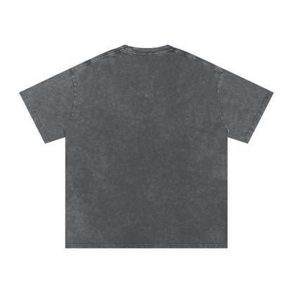 Not a Bystander - Snow Washed Oversized Cotton T-Shirt