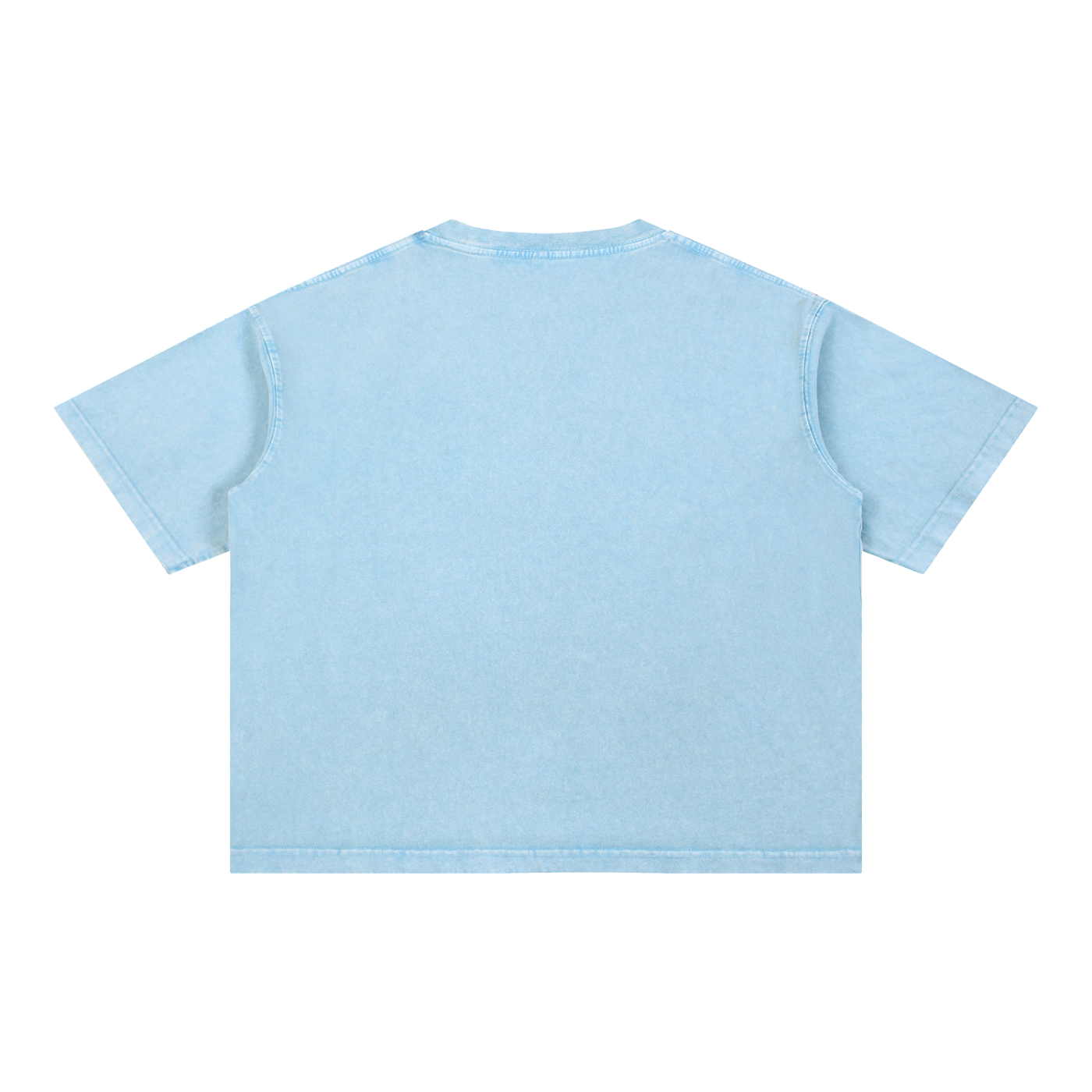 Aries Zodiac Mineral Wash Boxy T-Shirt - Oversized Heavyweight Cotton Tee