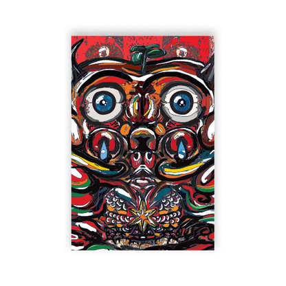 Faces in mind | 4x6 Silver Pearlescent Cardstock Postcards variety pack | set of 6