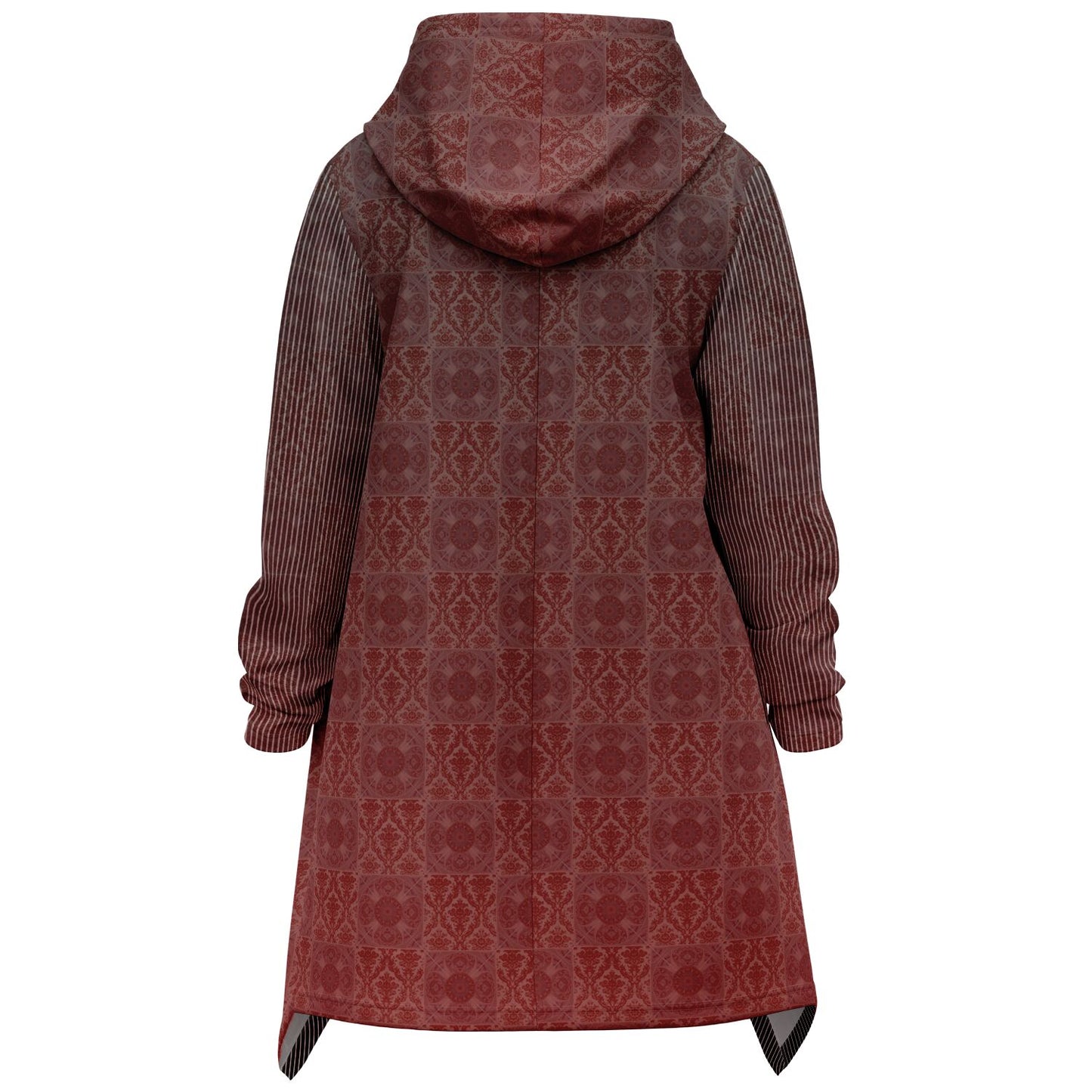 Heavyweight Elongated Cloak - AOP Scorched Secrets