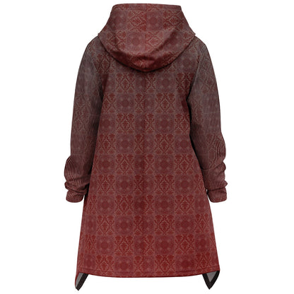 Heavyweight Elongated Cloak - AOP Scorched Secrets